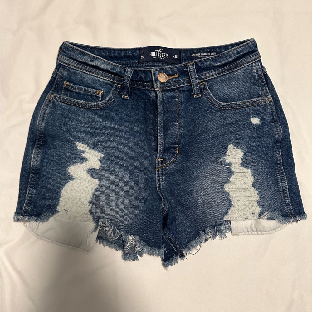 Hollister High-Rise Boyfriend Short - Vintage Stretch